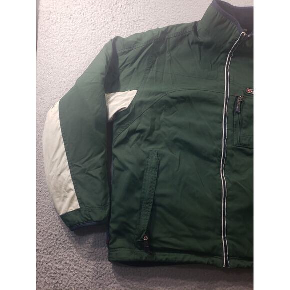 Abercrombie Fitch Jacket Men's XL Extra Large Reversible Full Zip Fleece Skiing - Picture 2 of 16